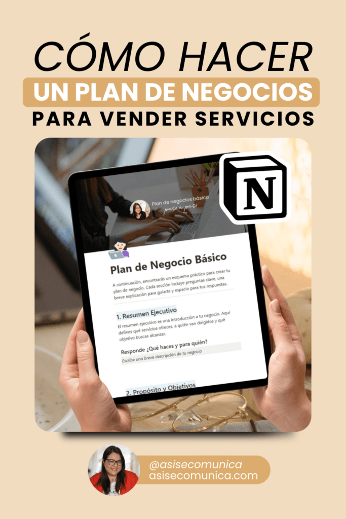Cómo hacer un plan de negocio para vender tus servicios online