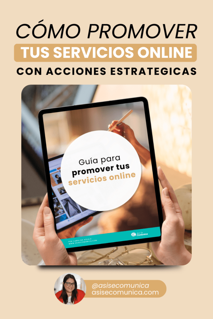 cómo dar a conocer tus servicios online