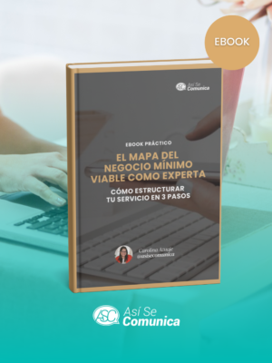 Mapa de Negocio Mínimo Viable como Experta en 3 pasos
